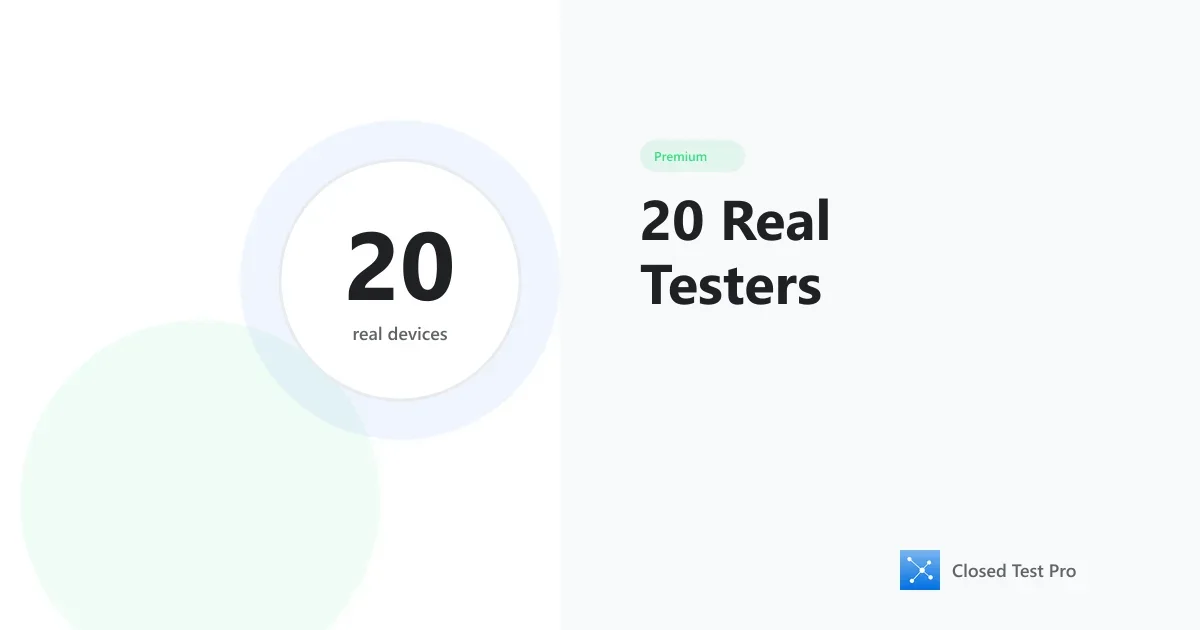 How to Buy 20 Real Testers for Google Play Closed Testing