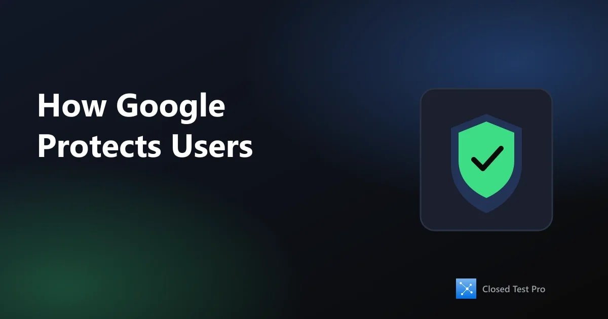 How Google Protects Users Through Closed Testing