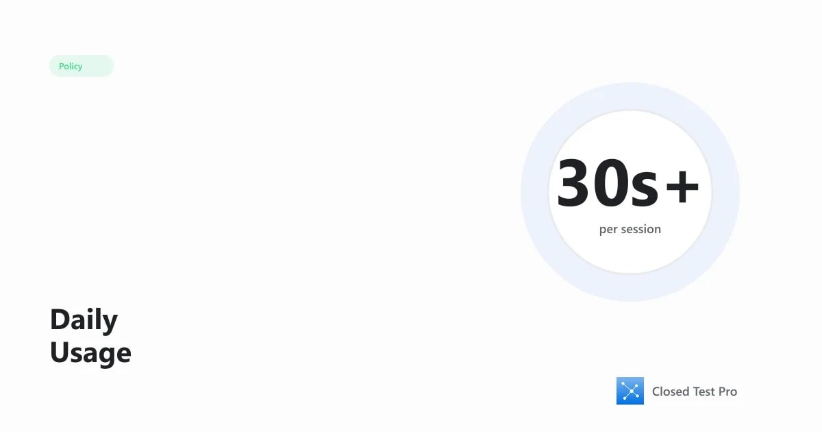 How Long Should Each Daily Tester Session Be?